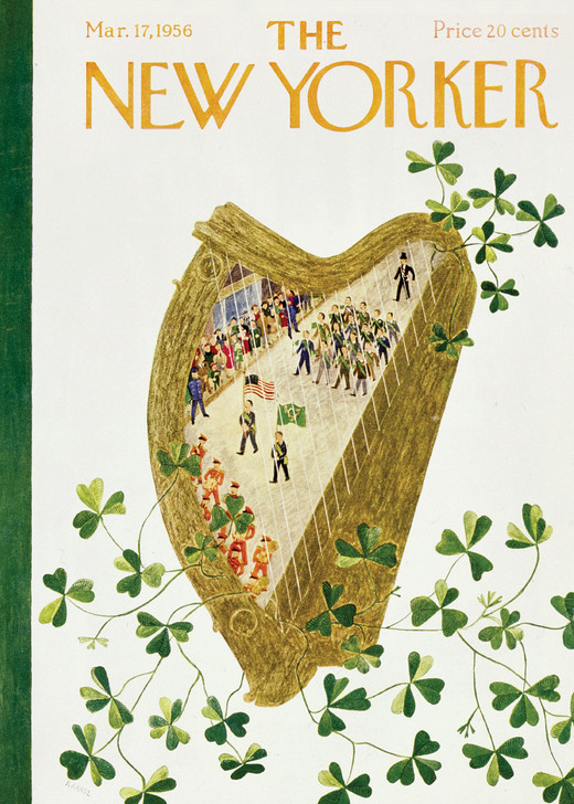 ST. PATRICK'S DAY PARADE 1956 - 5x7 ST. PATRICK'S DAY CARD