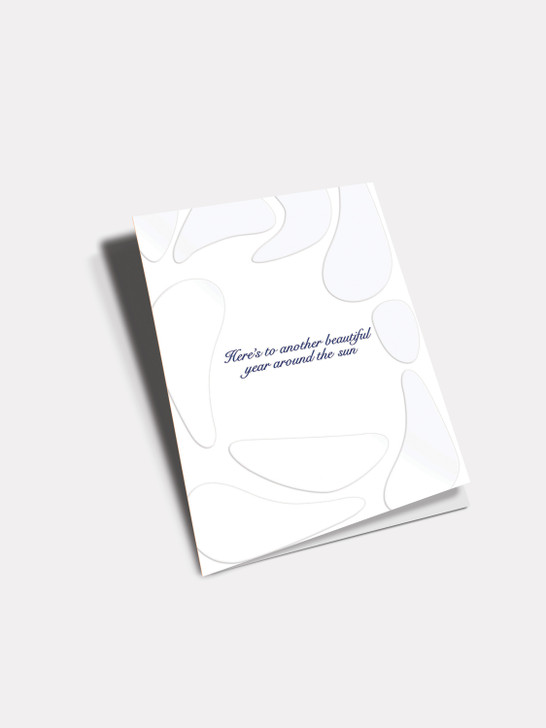 Around The Sun | Birthday Greeting Card | Rue Madeleine