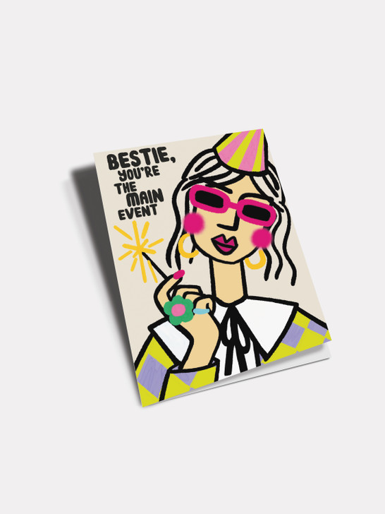 Bestie | General Greeting Card | Studio Boketto