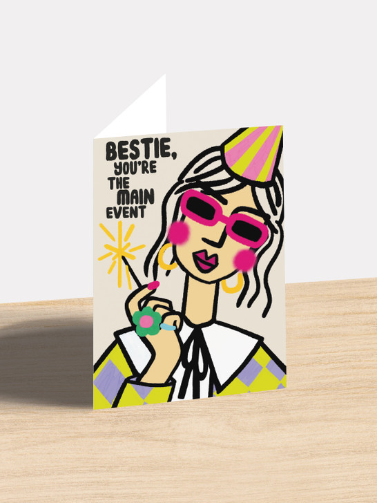 Bestie - 4 x 6" Card