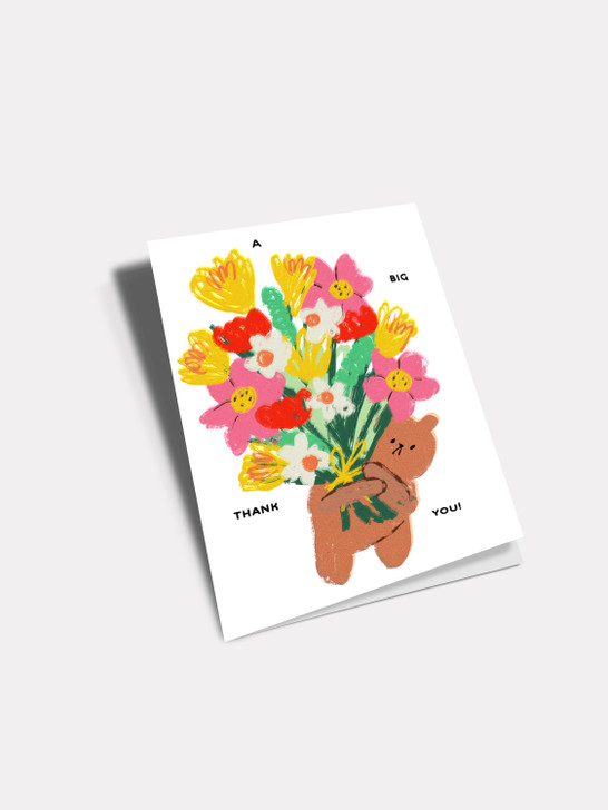 Big Thank You - 4.5 x 6.25" Thank You Card