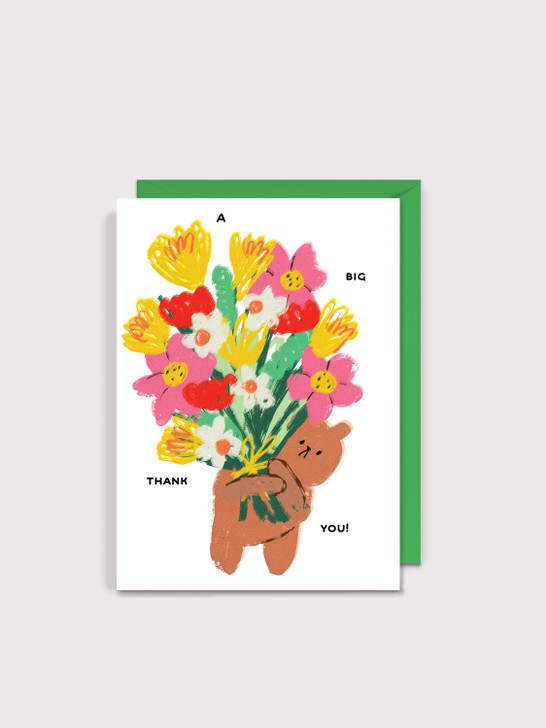 Big Thank You - 4.5 x 6.25" Thank You Card