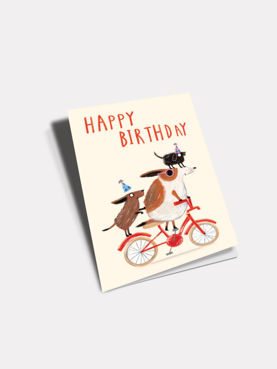 Birthday Bike | Birthday Greeting Card | Charley Rabbit