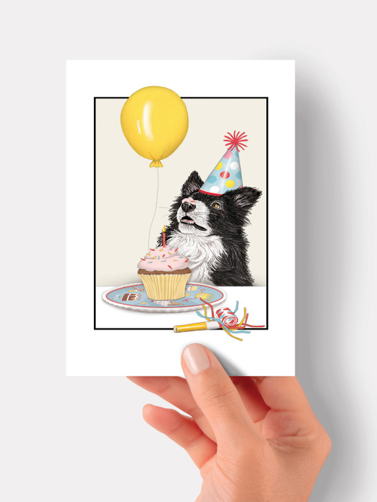 Birthday Dog - 4.5 x 6.25 Birthday Card