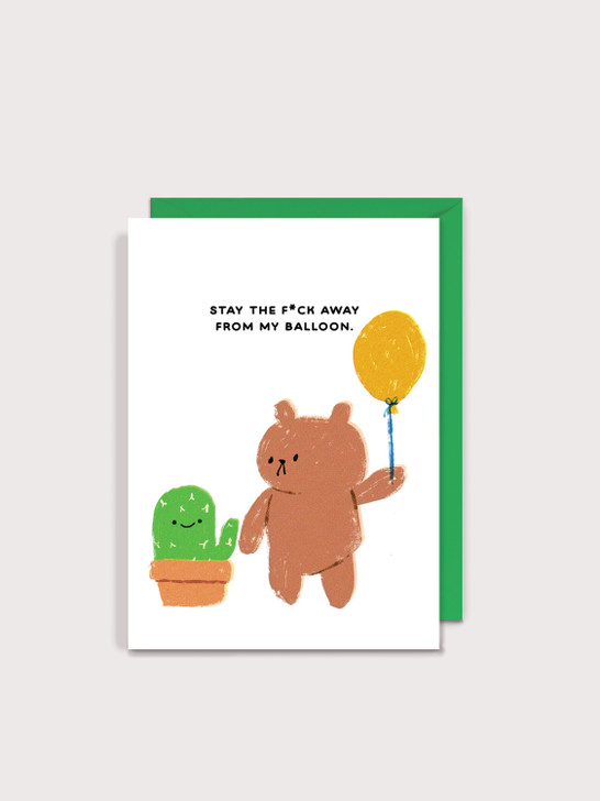 Birthday Stay Away | Birthday Greeting Card | Jolly Awesome