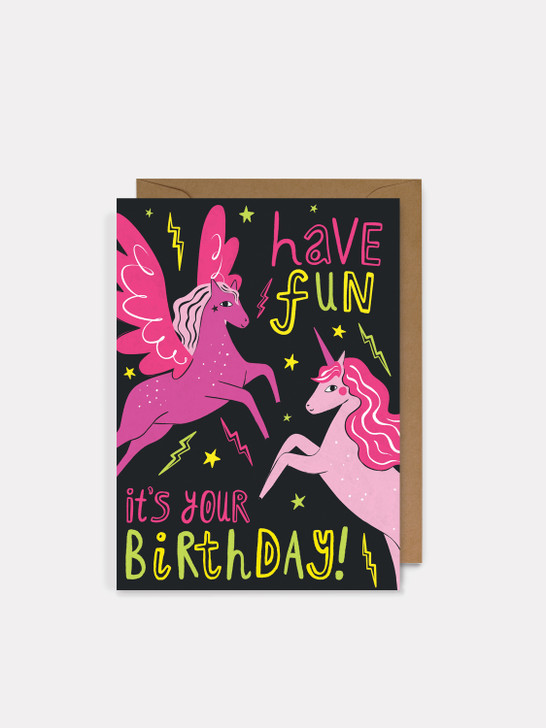Birthday Unicorn | Birthday Greeting Card | Earlybird