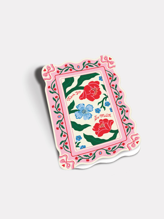 Border | Thank You Greeting Card | Studio Boketto