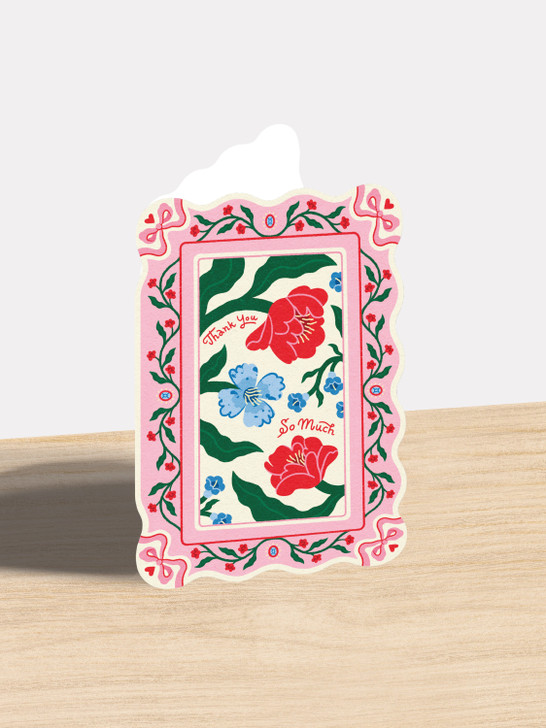 Border - 4 x 6" Thank You Card