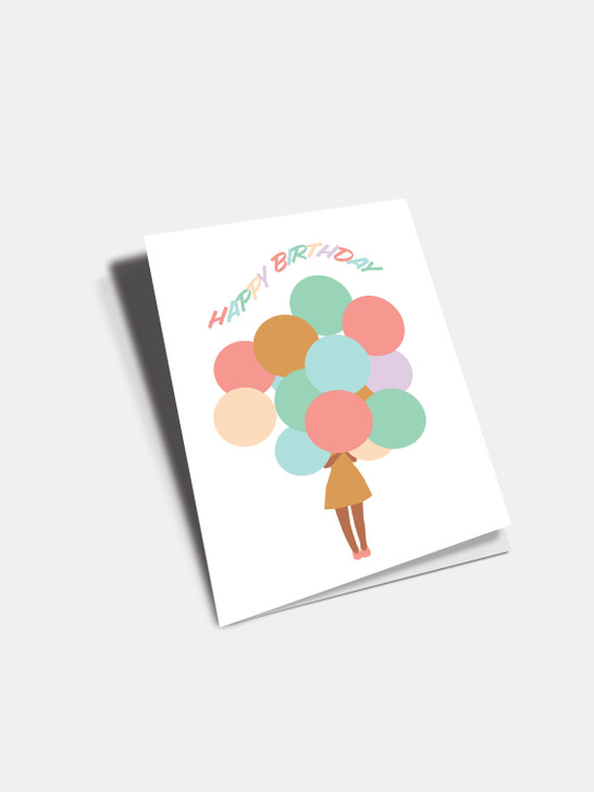 Bunch Of Balloons | General Greeting Card | Dicky Bird
