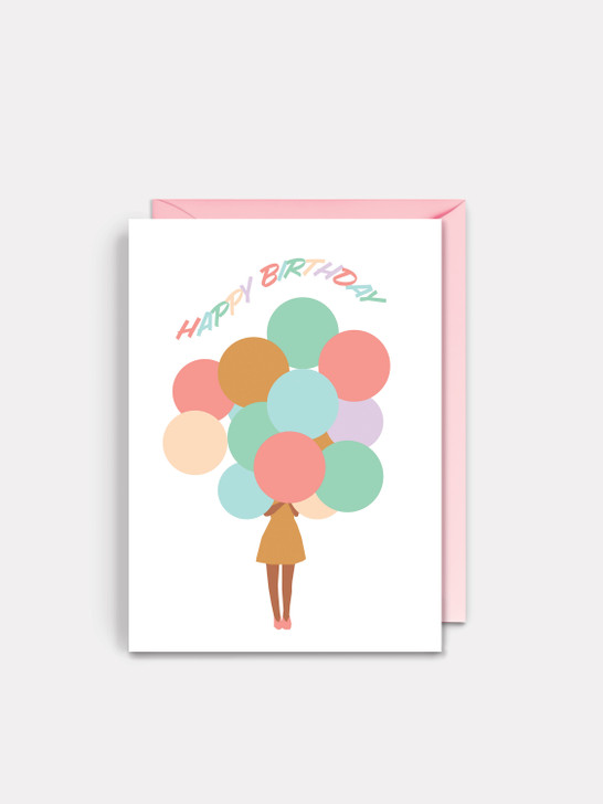 Bunch of Balloons - 4.5 x 6.25" Card