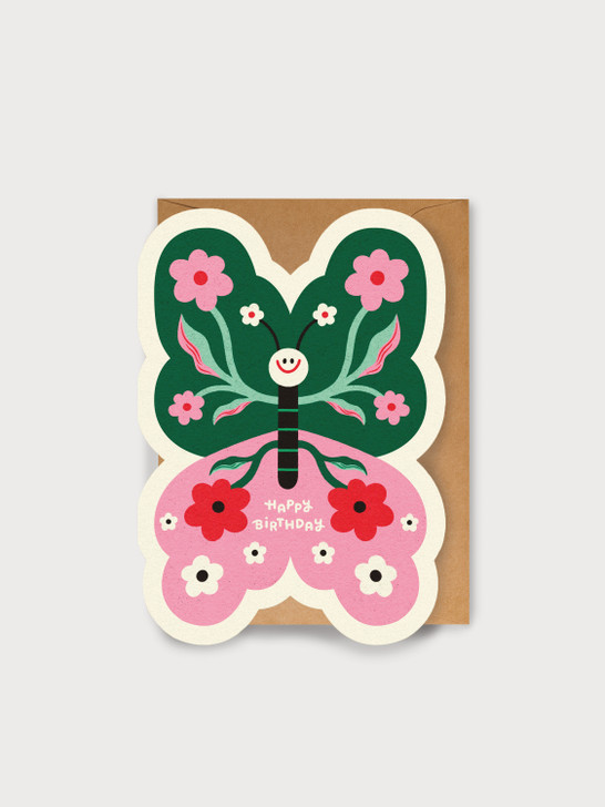 Butterfly | Birthday Greeting Card | Studio Boketto