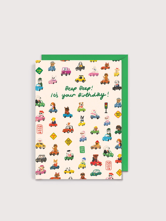 Car Birthday | Birthday Greeting Card | Jolly Awesome