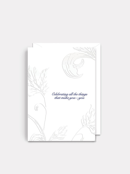 Celebrating - 4.5 x 6.25 Birthday Card