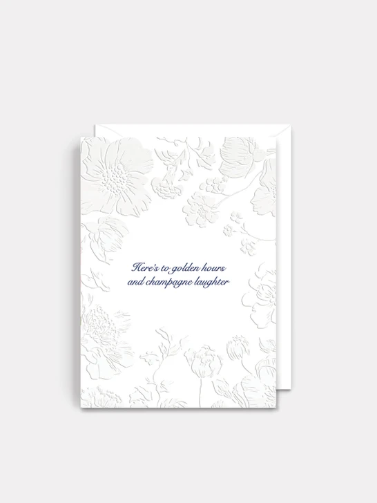 Champagne & Sunlight | Birthday Greeting Card | Rue Madeleine