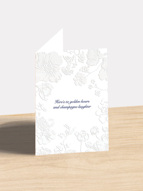 Champagne & Sunlight - 4.5 x 6.25 Birthday Card