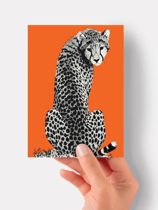 Cheetah - 4.5 x 6.25 Card