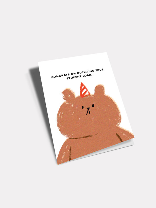 Congrats Student Loan | General Greeting Card | Jolly Awesome