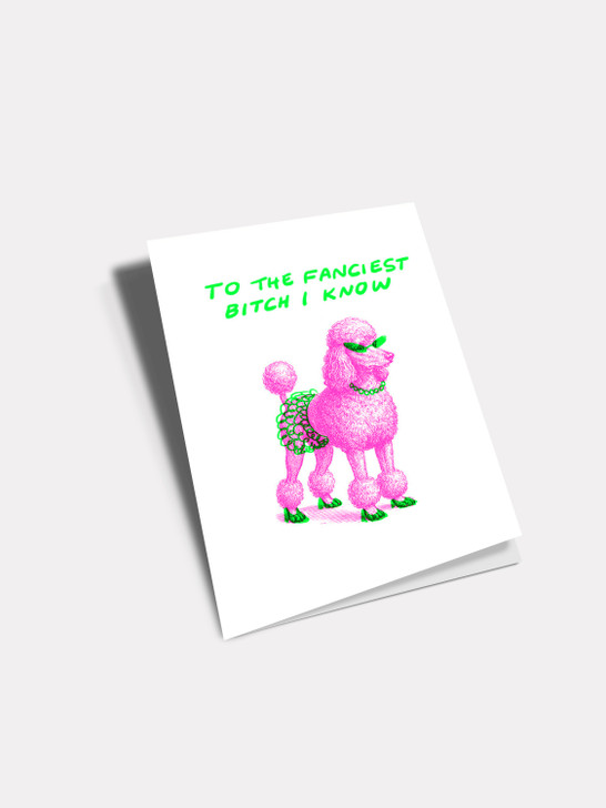 Fancy Bitch | General Greeting Card | Jolly Awesome