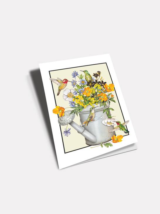 Four Hummingbirds | Birthday Greeting Card | Sugarhouse Greetings