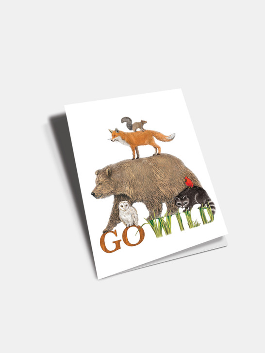 Go Wild | Birthday Greeting Card | Sugarhouse Greetings