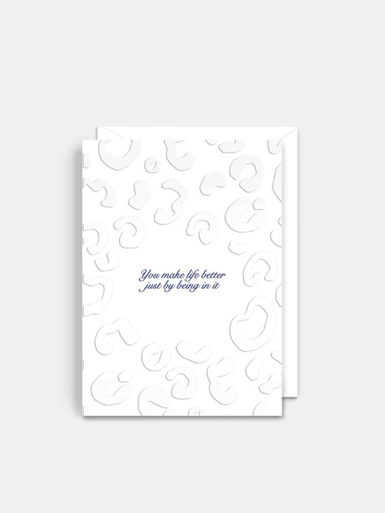 Life Better | Birthday Greeting Card | Rue Madeleine