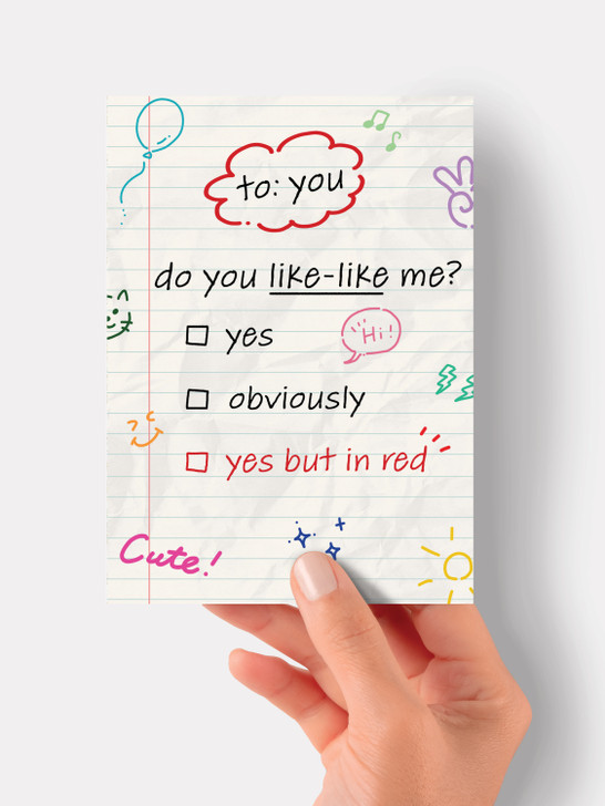 Like Like Me - 4.5 x 6.25 Card
