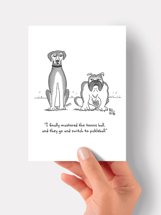 Pickleball - 4.5 x 6.25 Cartoon Collection