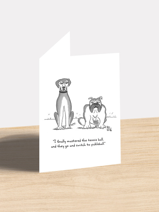 Pickleball - 4.5 x 6.25 Cartoon Collection