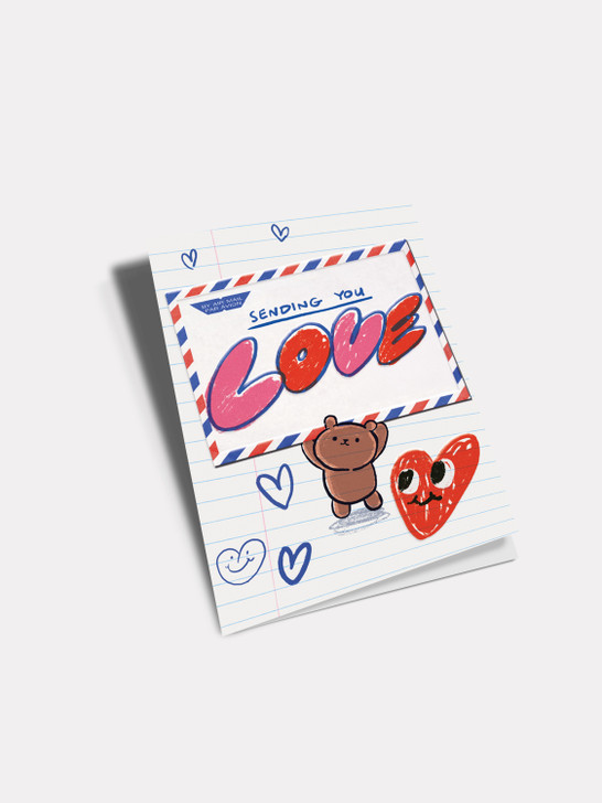Sending Love | General Greeting Card | Jolly Awesome