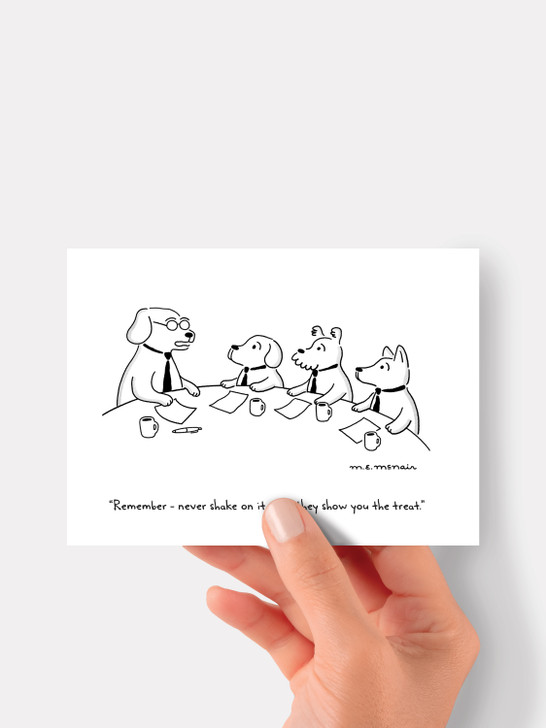 Shake on It - 4.5 x 6.25 Cartoon Collection