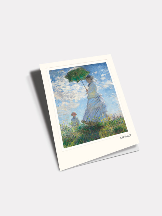 Woman with Parasol - 4.5 x 6.25 Card