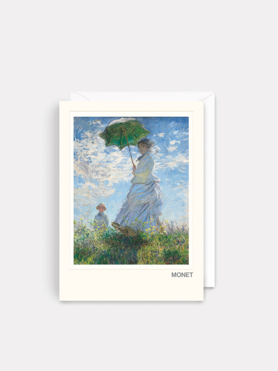 Woman with Parasol - 4.5 x 6.25 Card