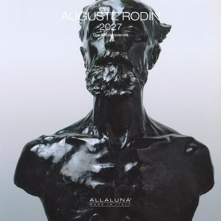 AUGUSTE RODIN 12 x 12 ALLALUNA CALENDAR
