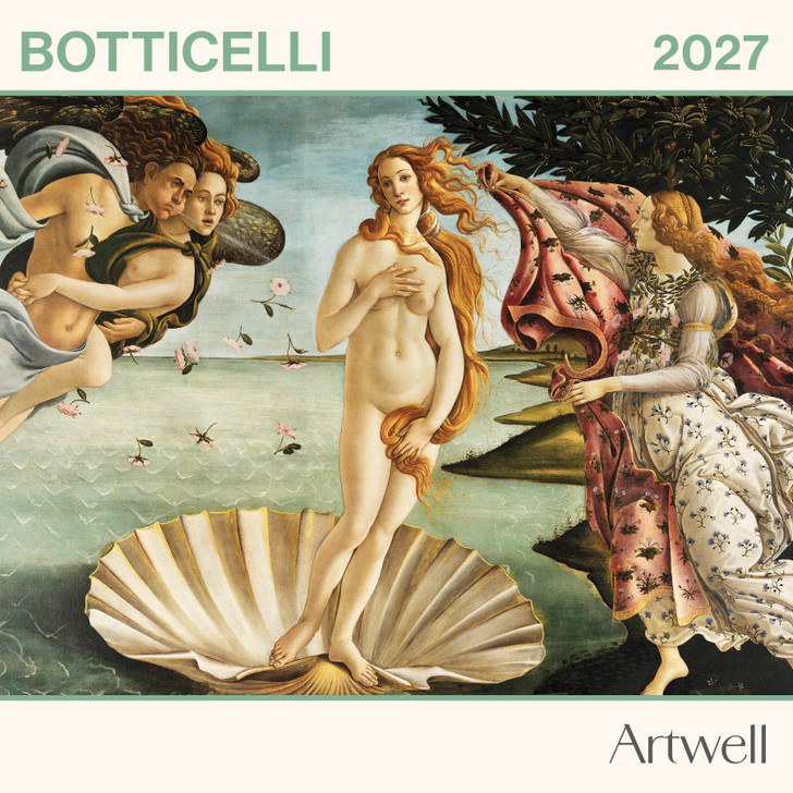 BOTTICELLI 12 x 12 ARTWELL CALENDAR