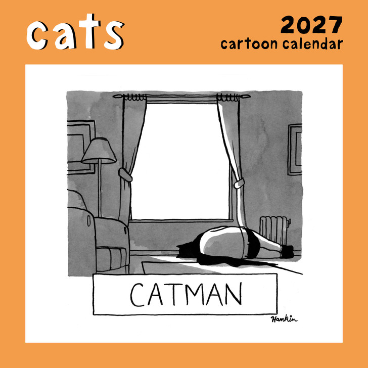 CATS 12 x 12 CARTOON CALENDAR