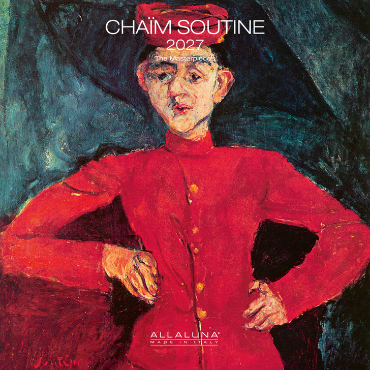 CHAIM SOUTINE 12 x 12 ALLALUNA CALENDAR
