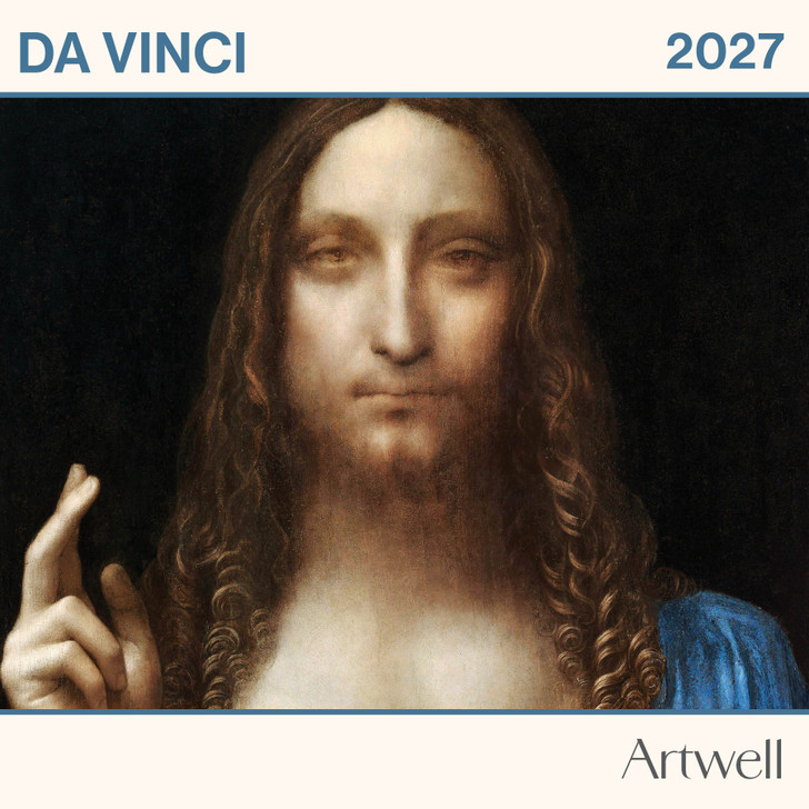 DA VINCI 12 x 12 ARTWELL CALENDAR