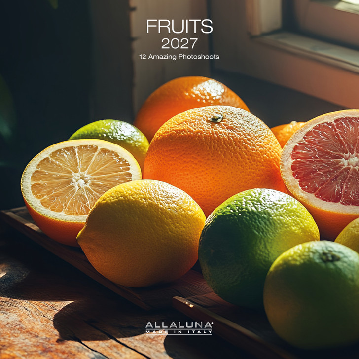 FRUITS 12 x 12 ALLALUNA CALENDAR
