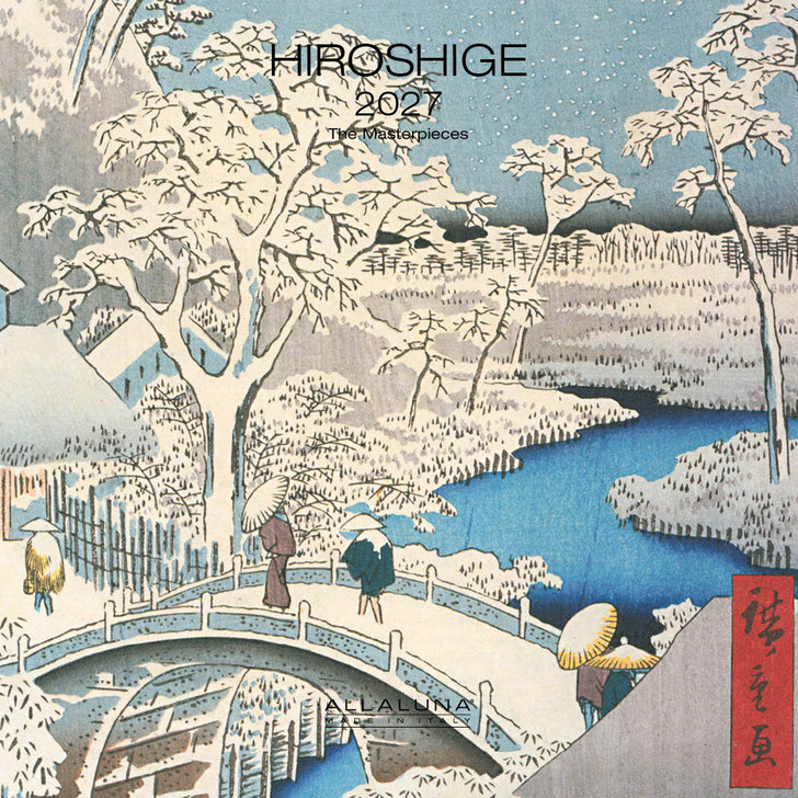 HIROSHIGE 7 x 7 ALLALUNA CALENDAR
