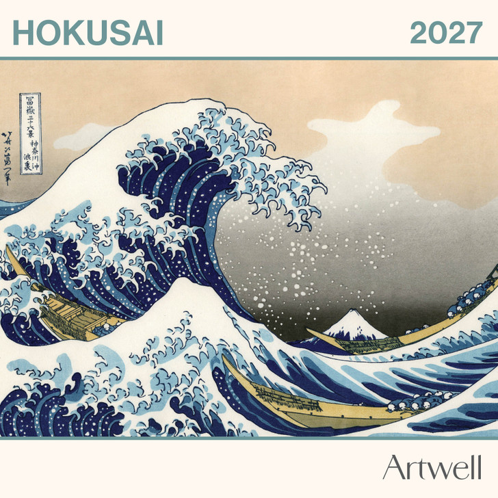 HOKUSAI 12 x 12 ARTWELL CALENDAR