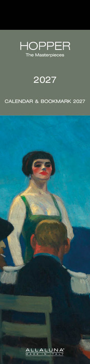 HOPPER BOOKMARK 2 x 8 ALLALUNA CALENDAR