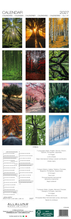 MAGIC TREES 6 x 19 ALLALUNA CALENDAR