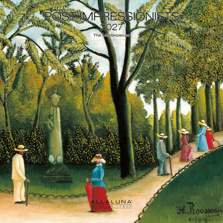 POST IMPRESSIONIST 12 x 12 ALLALUNA CALENDAR