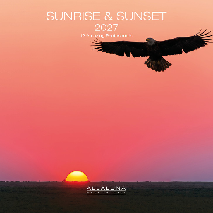 SUNRISE&SUNSET 7 x 7 ALLALUNA CALENDAR