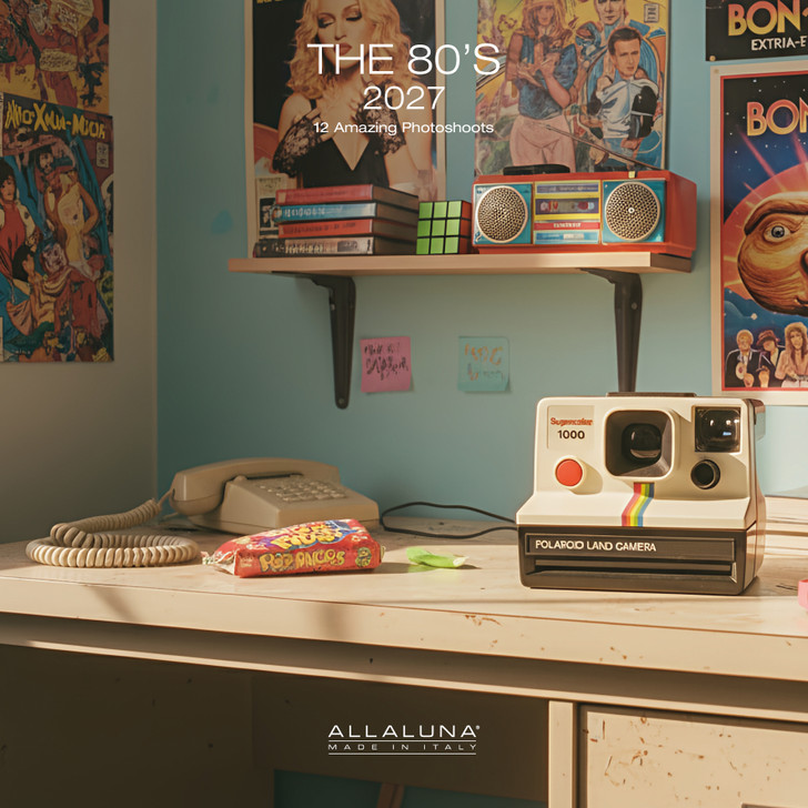 THE 80'S 12 x 12 ALLALUNA CALENDAR