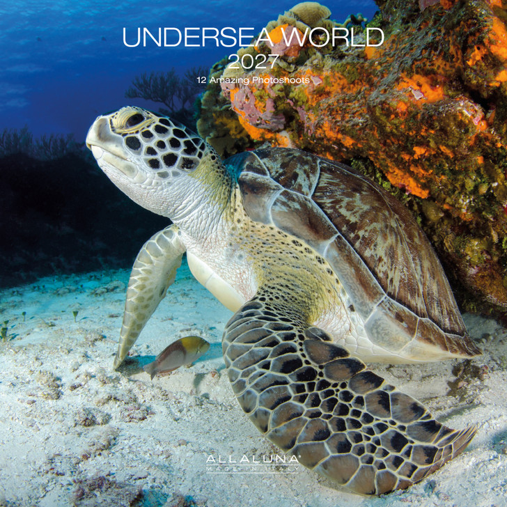 UNDERSEA WORLD 12 x 12 ALLALUNA CALENDAR