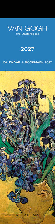 VAN GOGH BOOKMARK 2 x 8 ALLALUNA CALENDAR