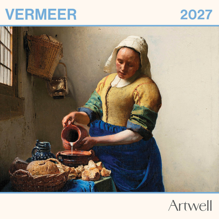 VERMEER 12 x 12 ARTWELL CALENDAR