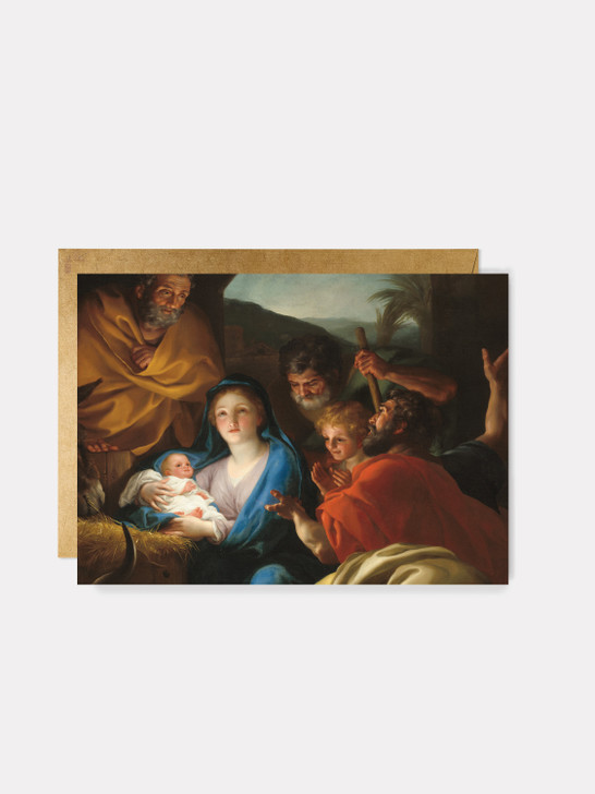Adoration of the Shepherds - 4.5” x 6.25” Card