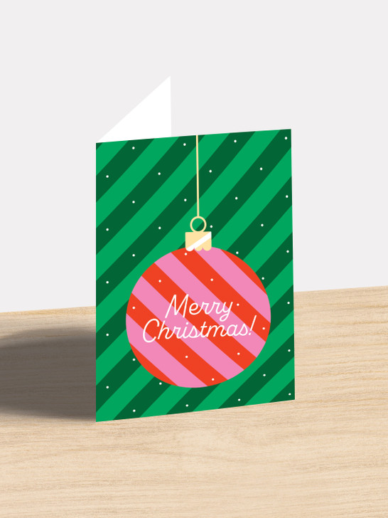 Big Bauble - 4.5 x 6.25" Christmas Card